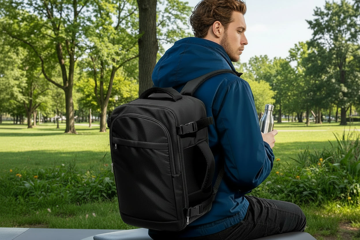 Water-Resistant Gym Backpack | 40L | Laptop Compartment