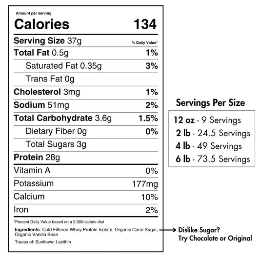 Whey Protein Isolate | Vanilla