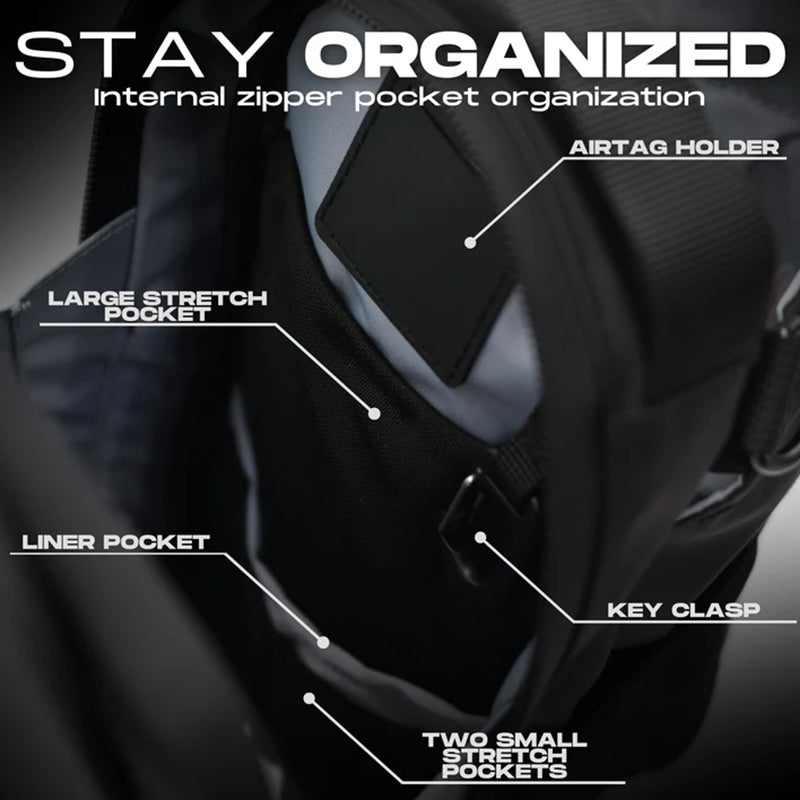 Magnetic Sling Bag | Gym, Travel & Everyday Carry