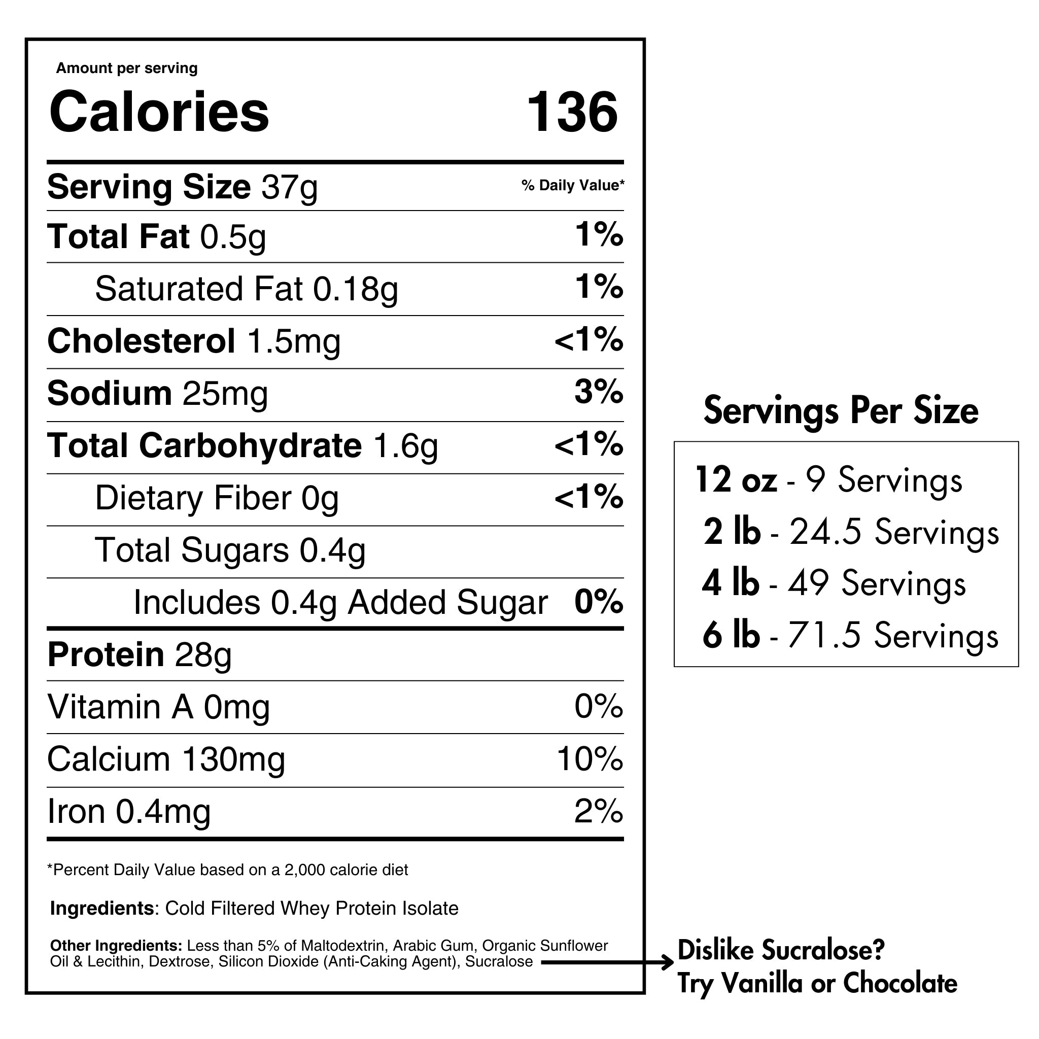 Whey Protein Isolate | Frosted Marshmallow