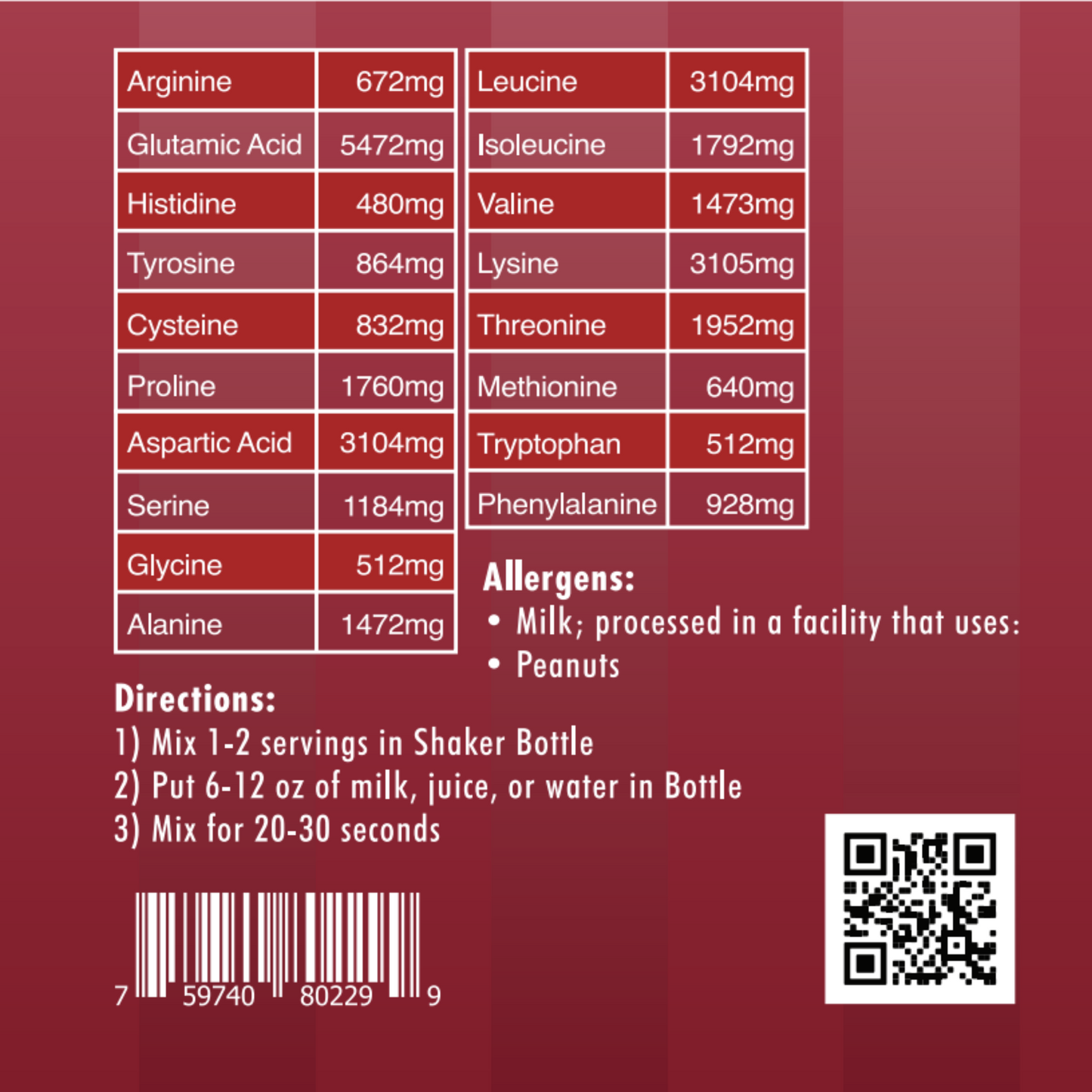Whey Protein Isolate | Unflavored