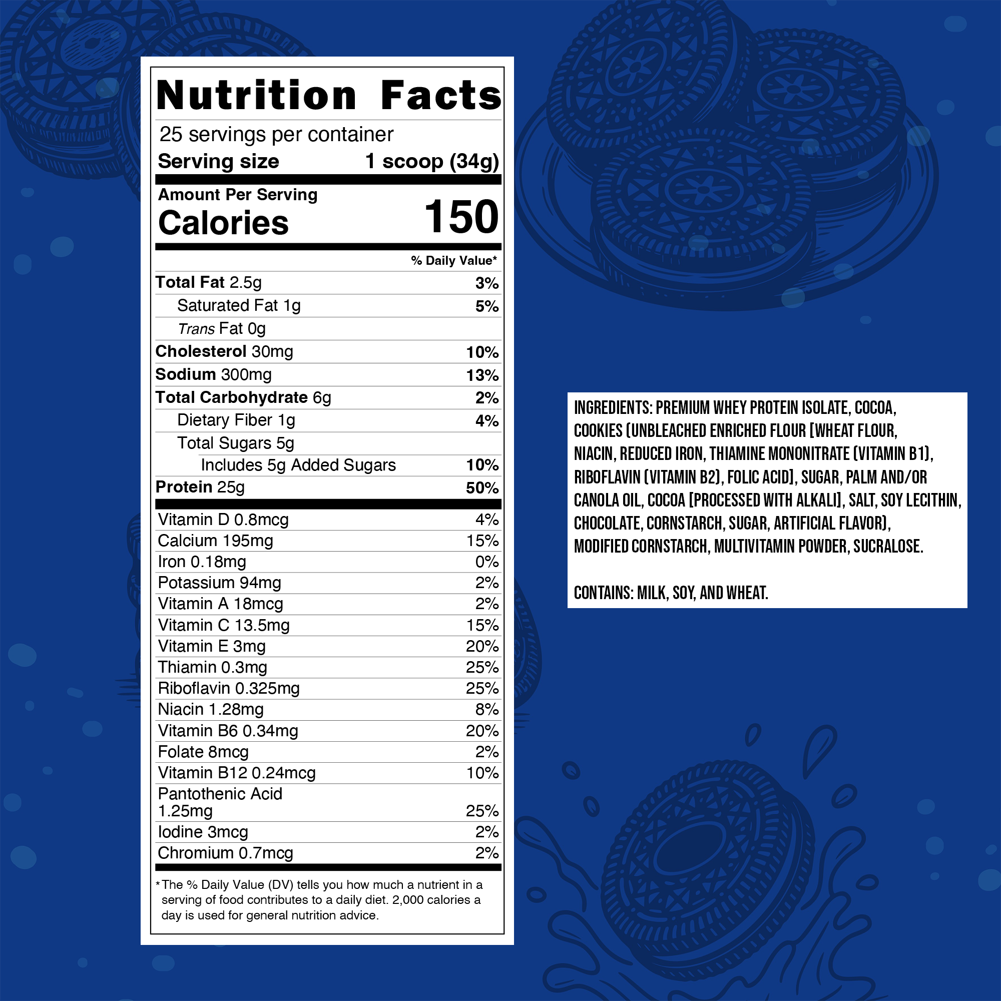 Orion Whey Protein Powder | 25g Protein Per Serving