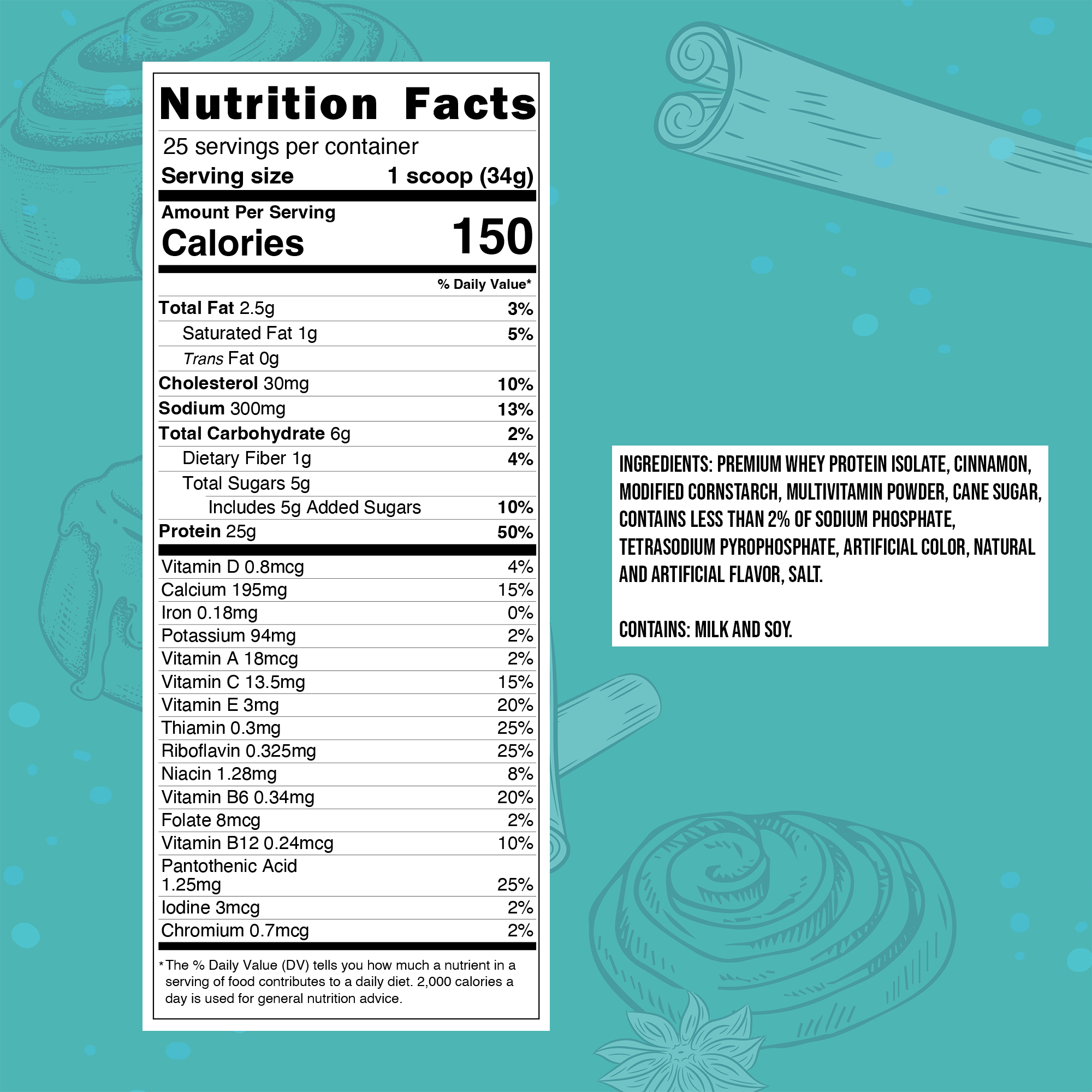 Orion Whey Protein Powder | 25g Protein Per Serving