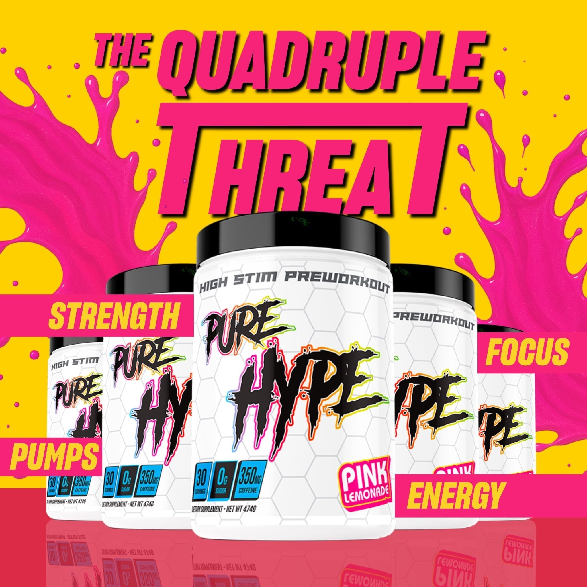 Pure Hype | High-Stim Pre-Workout